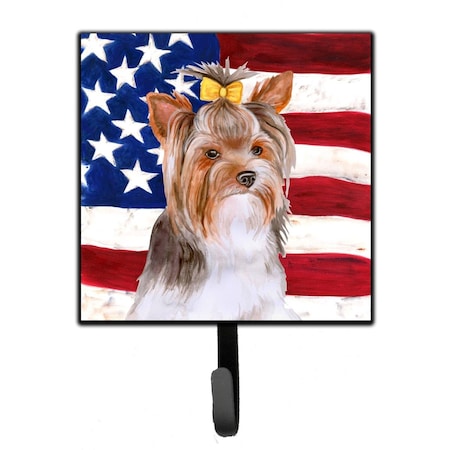 Carolines Treasures Yorkshire Terrier No 2 Patriotic Leash or Key Holder BB9723SH4